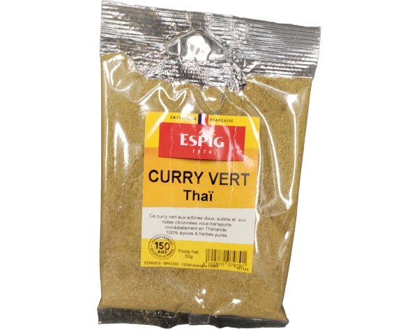 POUDRE DE CURRY VERT THAI
