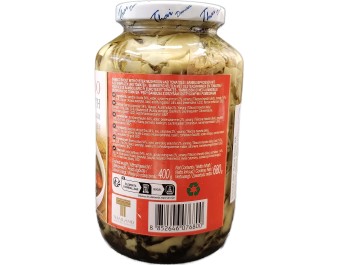POUSSES DE BAMBOU AIGRE AVEC CHAMPIGNON D’HUITRE ET TOMATE