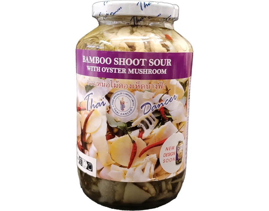POUSSES DE BAMBOU AIGRE ET CHAMPIGNON D’HUITRE