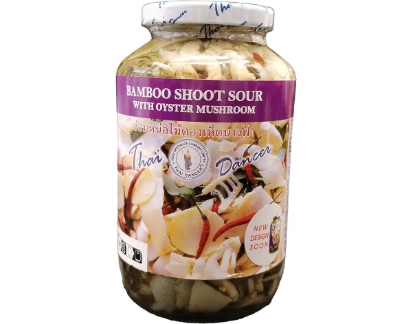 POUSSES DE BAMBOU AIGRE ET CHAMPIGNON D’HUITRE
