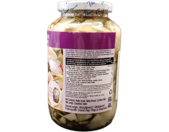 POUSSES DE BAMBOU AIGRE ET CHAMPIGNON D’HUITRE