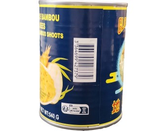 POUSSES DE BAMBOU AIGRE EN LAMELLES