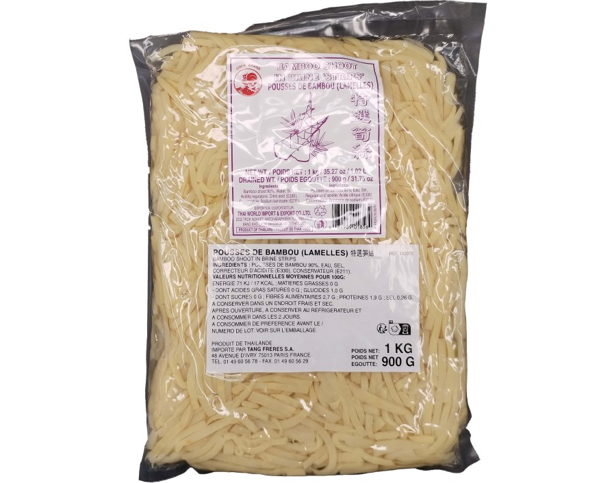 POUSSES DE BAMBOU EN FILAMENTS AU NATUREL
