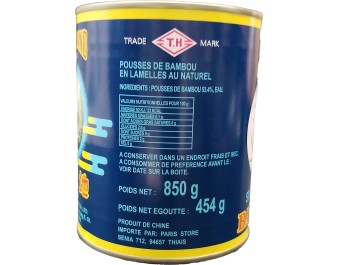 POUSSES DE BAMBOU EN FILAMENTS AU NATUREL