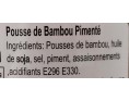 POUSSES DE BAMBOU PIMENTEE