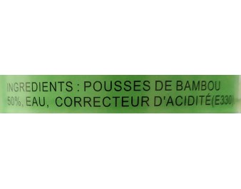 POUSSES DE BAMBOU TIP AU NATUREL