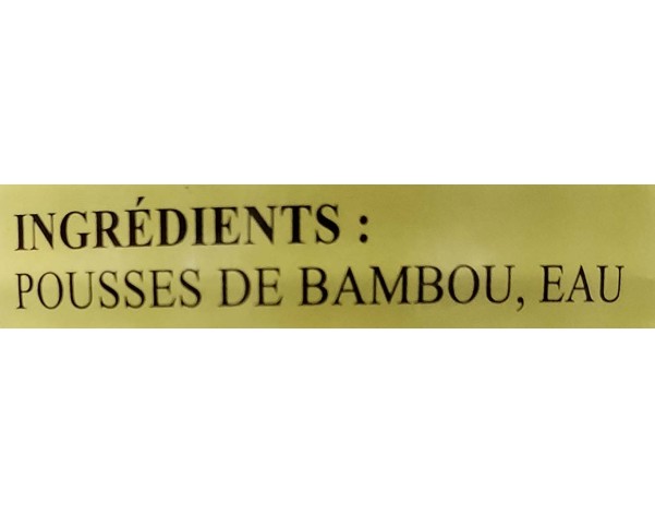POUSSES DE BAMBOU TIP AU NATUREL