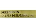 POUSSES DE BAMBOU TIP AU NATUREL
