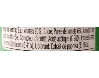 SAUCE AIGRE DOUCE