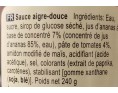 SAUCE AIGRE DOUCE