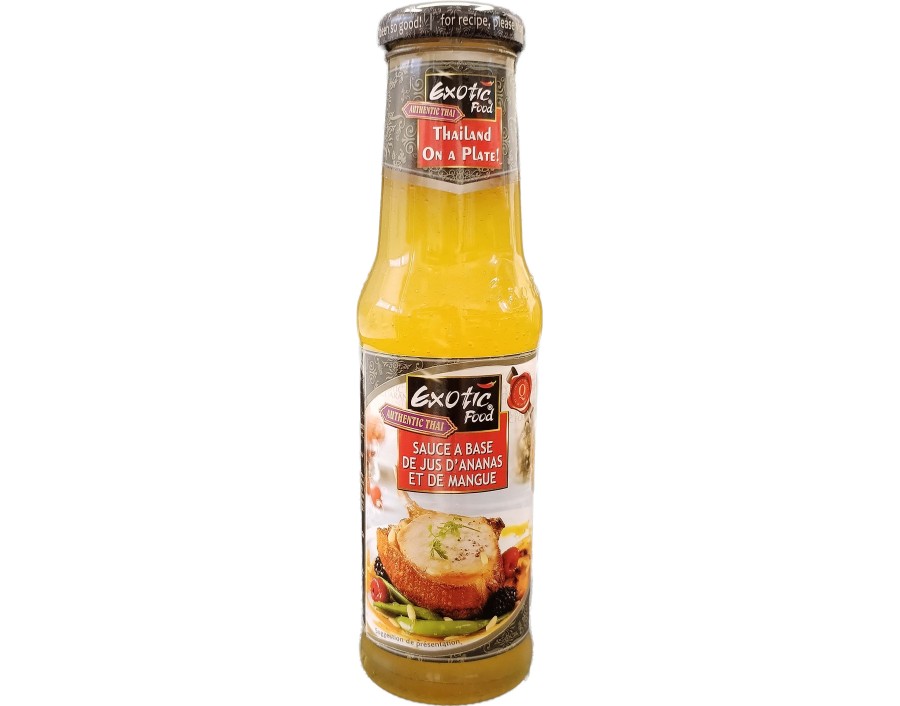 SAUCE AU JUS D’ANANAS ET DE MANGUE