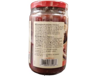 SAUCE DE PIMENT AUX FEVES (TOBAN DJAN)