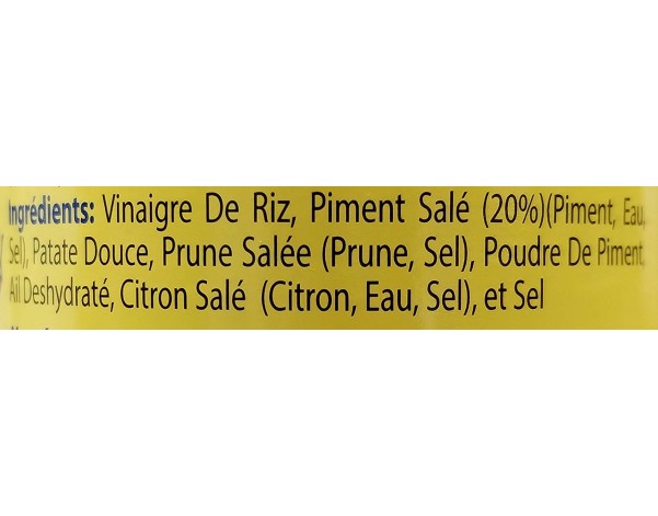 SAUCE DE PIMENT