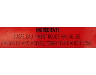 SAUCE DE PIMENT POUR POULET