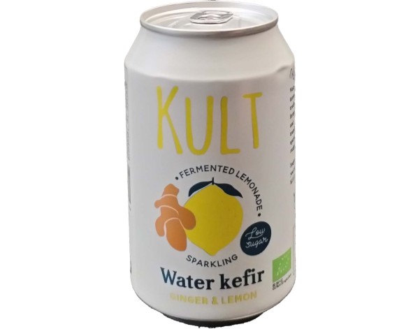 BOISSON FERMENTEE KEFIR GINGEMBRE CITRON DE KULT