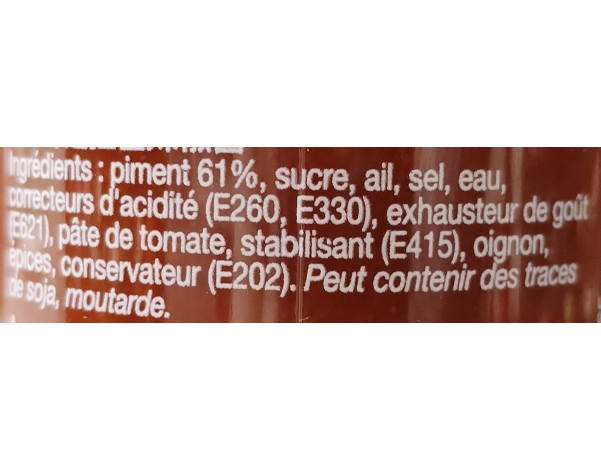 SAUCE DE PIMENT SRIRACHA TIKKA