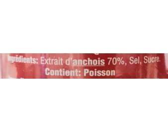 SAUCE DE POISSON