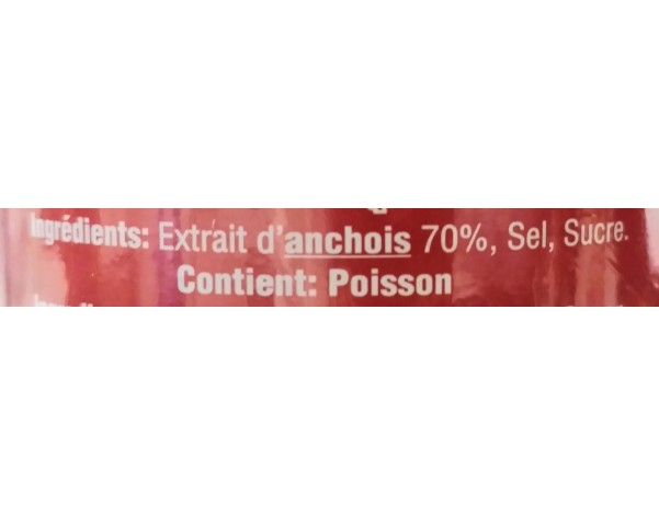 SAUCE DE POISSON