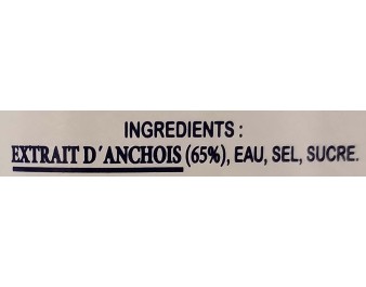 SAUCE DE POISSON