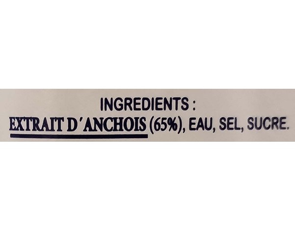SAUCE DE POISSON