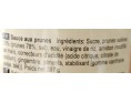 SAUCE DE PRUNE
