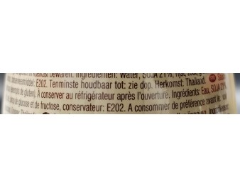 SAUCE DE SOJA SANS GLUTEN