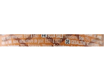 SAUCE HARICOT SALEE