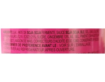 SAUCE POUR POULET CUIT A LA VAPEUR