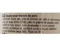 SAUCE TRAVERS DE PORC