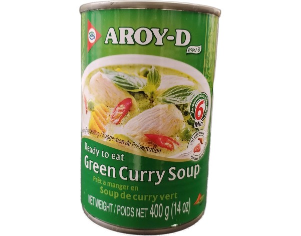 SOUPE DE CURRY VERT