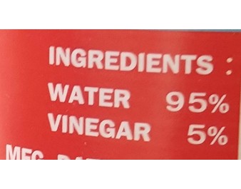 VINAIGRE BLANC 5°
