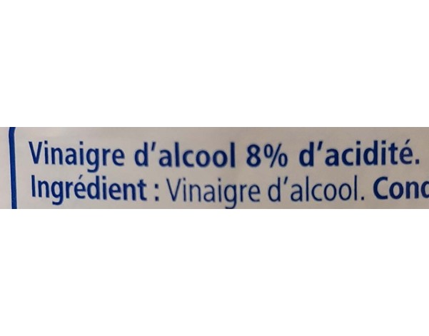 VINAIGRE BLANC 8°