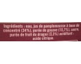 BOISSON PAMPLEMOUSSE GOYAVE ET FRUIT DU DRAGON