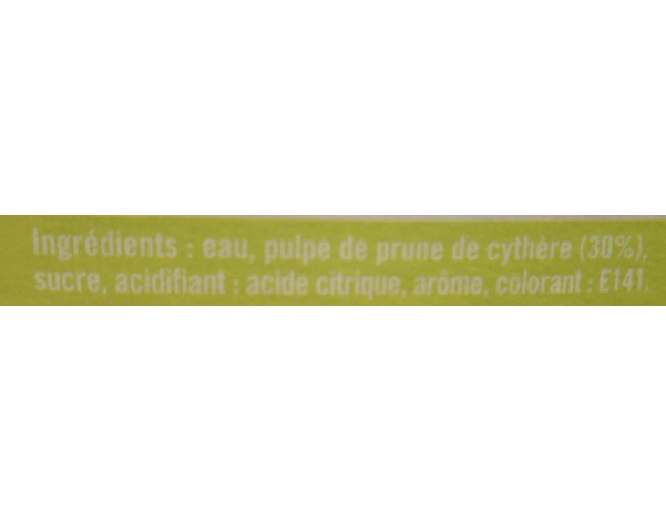BOISSON PRUNE DE CYTHERE
