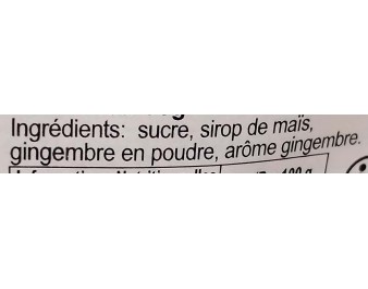 BONBON AU GINGEMBRE