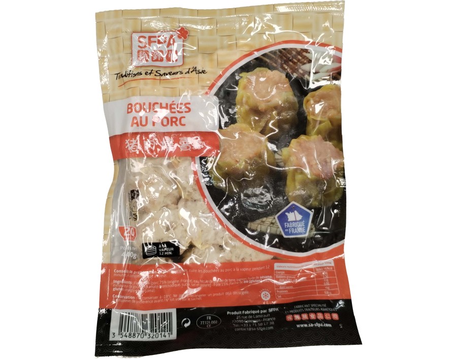 BOUCHEE AU PORC 20 P. ****