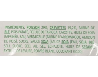 BOUCHEE AUX CREVETTES 20 P. ****