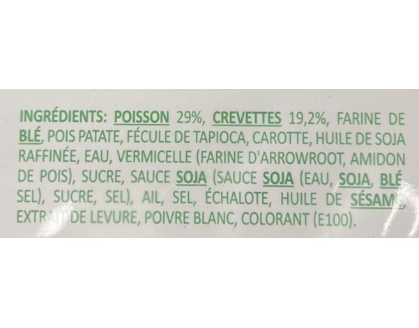 BOUCHEE AUX CREVETTES 20 P. ****
