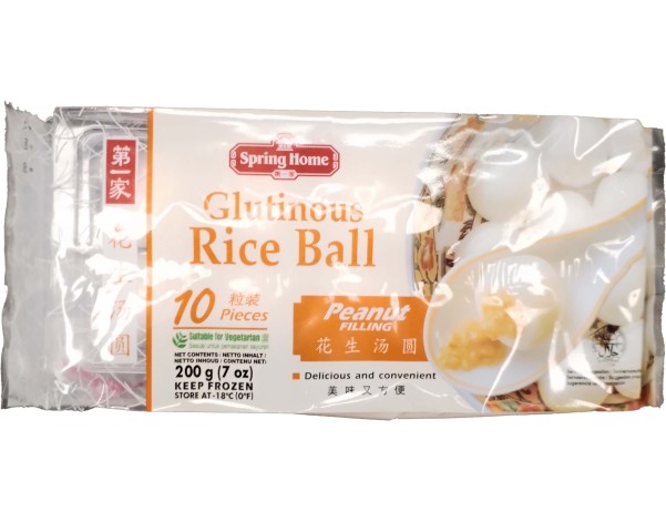 BOULETTE DE RIZ GLUANT A LA CACAHUETE 10 P. ****