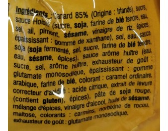 PROMO CANARD LAQUE ENTIER  ****