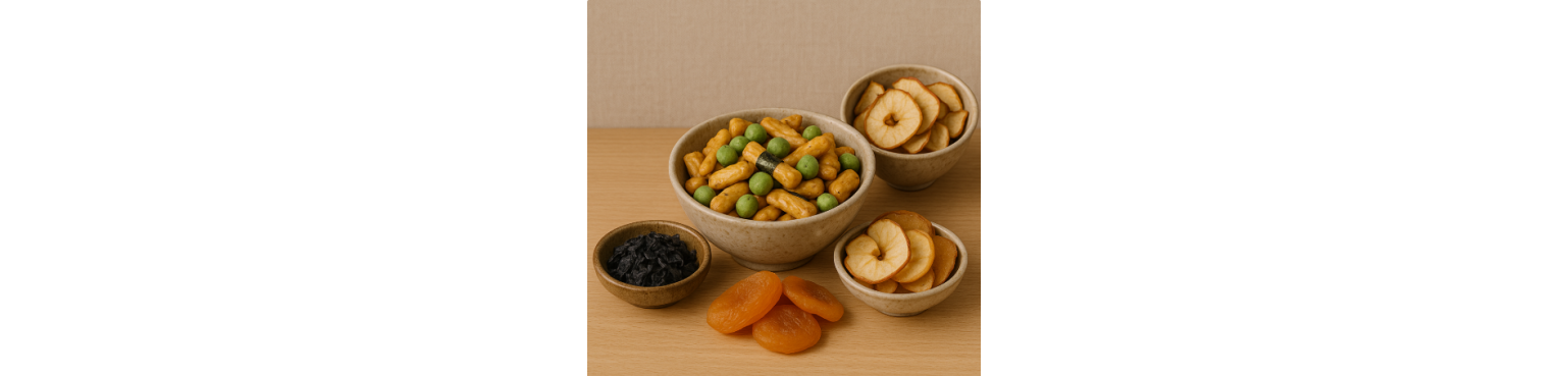 Snacks & fruits secs