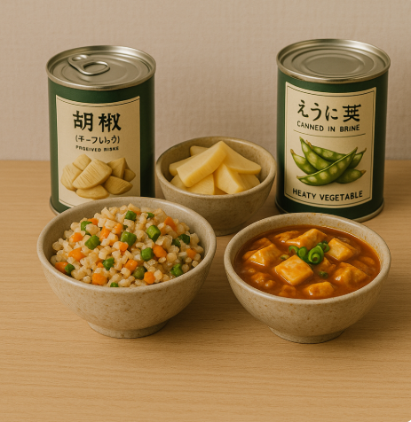 Légumes en conserve & plats cuisinés